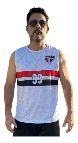 Camisa Regata São Paulo Fcoficial Plus Size Original New 93