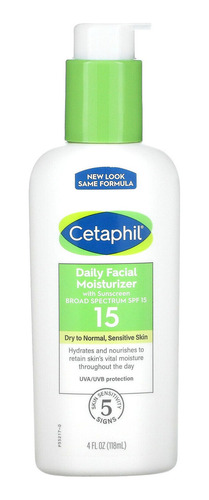 Crema Facial Hidratante Cetaphil 4 Onzas Spf 15