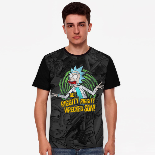 Camiseta De Rick And Morty Adultos Y Niños  Series