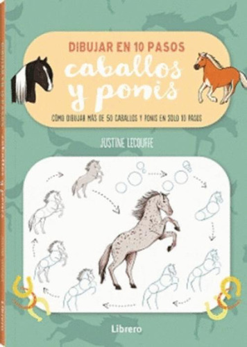 Libro Dibujar En 10 Pasos Caballos Y Ponis