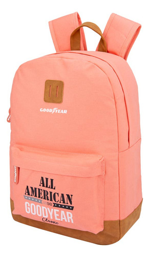 Mochila Casual Goodyear Coral 4bp2