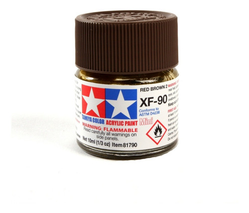 En Stock Modelismo Pintura Acrilica Brown Xf-90 Tamiya 1/48 