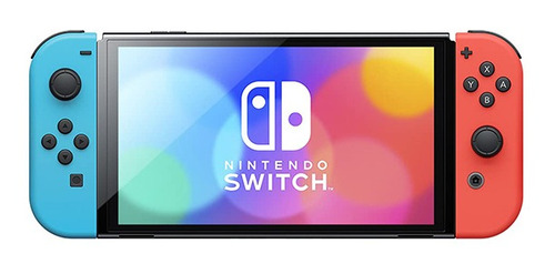 Consola Nintendo Switch Modelo Oled Con Neon Red & Neon Blue