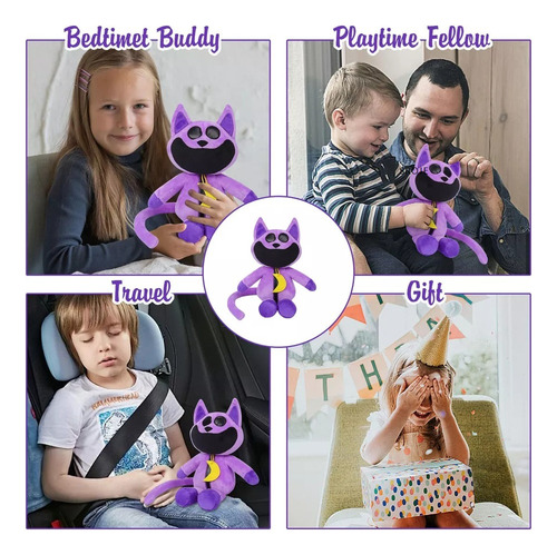 Ww Gato De Pelúcia Catnap Sriing Britters Poppy Playtime