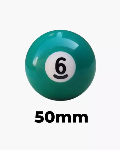 Bola Numeradas - Bilhar 50mm - Cama Elástica RS