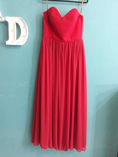 Vestido De Gala Color Rojo