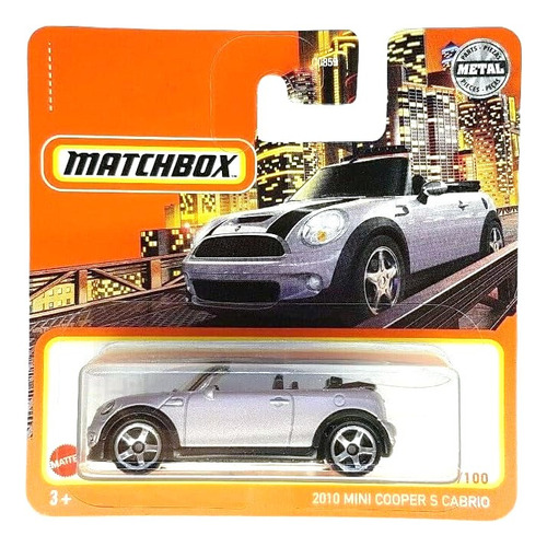 Matchbox Mini Cooper S Cabrio 2010 Original Coleccionable