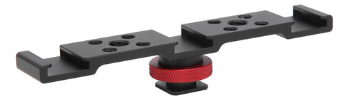 Suporte De Barra De Extensão De Adaptador 3 Em 1 Hot Shoe Ca