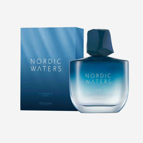Perfume Masculino Nordic Waters 75ml. Oriflame 