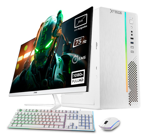 Xtreme Pc Amd Radeon Vega Ryzen 3 16gb Ssd Monitor 23.8 Wifi