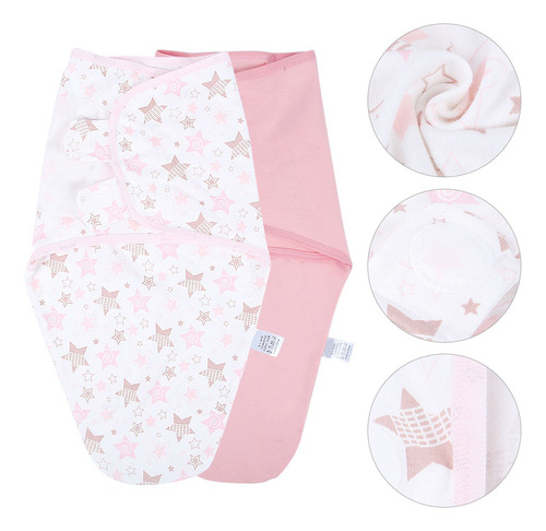 2pcs Saco De Dormir Bebé Recién Nacido Saco De Dormir Swaddl