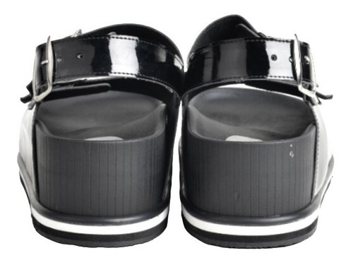 Sandalias Ojota Chancletas De Mujer De Cuero Traun - Ferraro