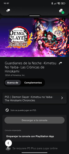 Vendo Cuenta Ps4 Principal
