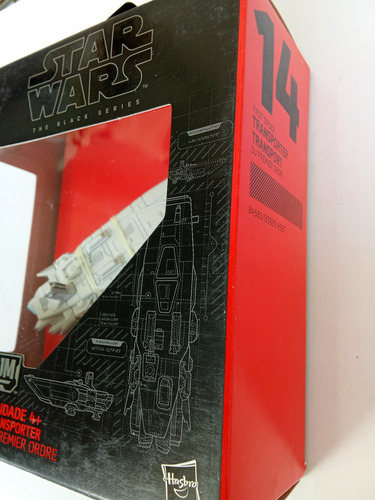 First Order Transporter - Star Wars Titanium Series (Usado)