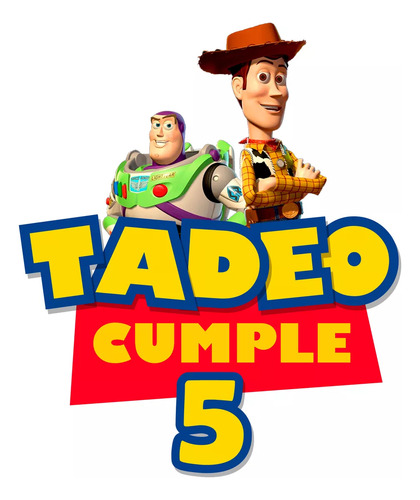 Logo Digital Toy Story Personalizado Con Tu Nombre
