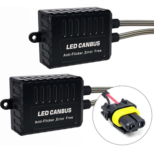 Socal-led Hb4 9006 Decodificador Led Canbus Cancelador De Ad
