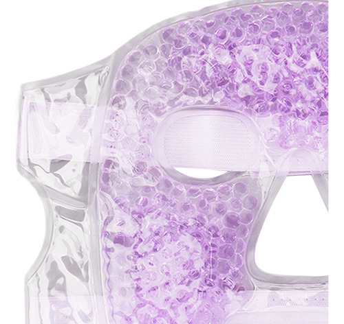 Mascarilla Facial Con Perlas De Gel Para Reducir La Migraña