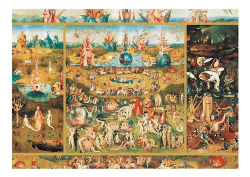 Imagen 2 de 5 de Puzzle Rompecabeza 2000 Piezas Jardín De Las Delicias 18505