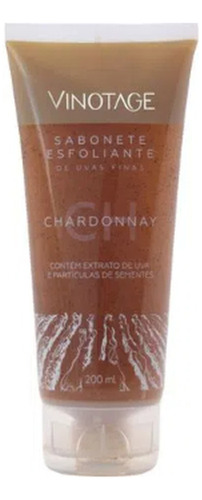 Sabonete Liq Esfoliante Corp 200ml Chard V Wine Collection