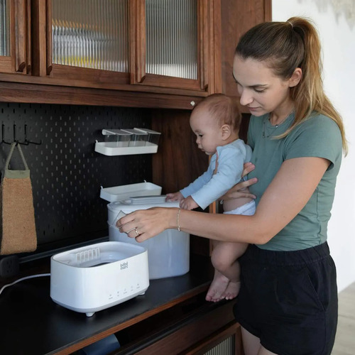 Esterilizador E Secador À Vapor 220v Branco - Bébémarc