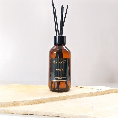 Imagem 3 de 5 de Aromatizador Difusor De Varetas Madeira