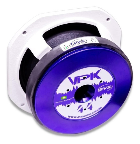 Alto-falante para veículo Qvs 6VPK44 de 6 polegadas cor branco