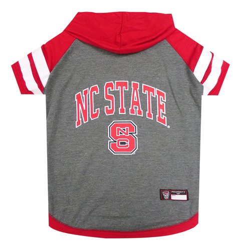 Pets First Camiseta Con Capucha Nc State, L