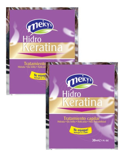 Tratamient Hidrokeratina 30mlx2 - mL a $165
