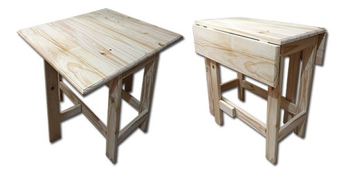 Mesa Con Alas - Plegable - Cocina - Madera - Lcm