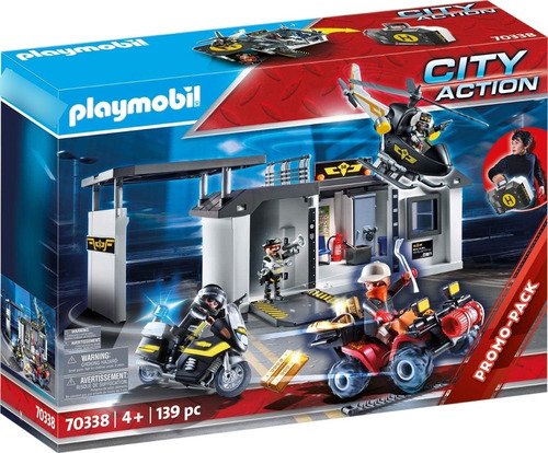 Playmobil Comisaria Fuerzas Especiales Mod 70338 - 139 Pieza