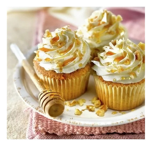 Molde Metálico De Cupcake Molde De Magdalena Molde Muffin 6c