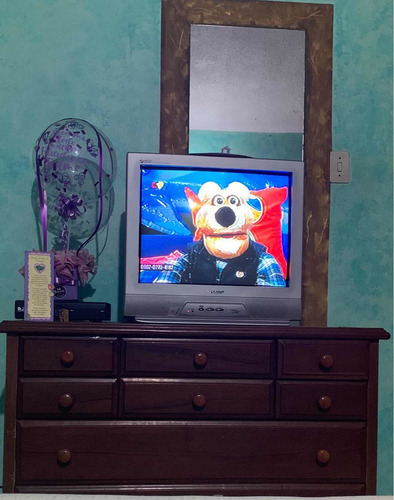 Imagen 1 de 2 de Tv Convensional O Culon De 21 Pulgadas Marca Sharp