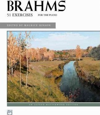 Libro Brahms -- 51 Exercises - Johannes Brahms