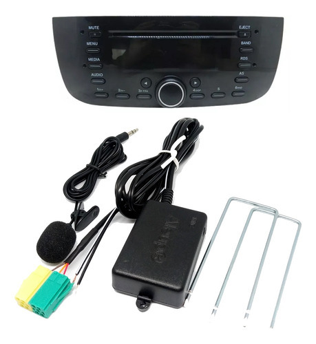 Adaptador Bluetooth Rádio Fiat Idea Música E Atende Ligações