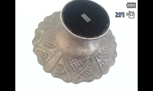 Centro De Mesa En Metal (Usado)