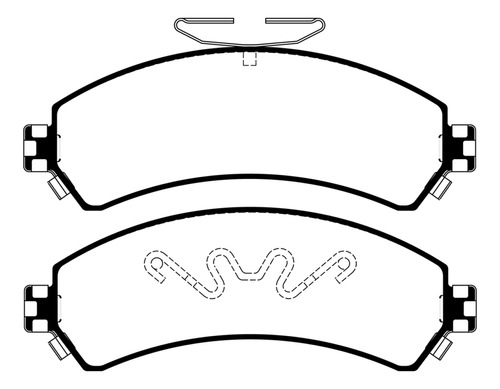 Juego De Pastillas De Freno Para Chevrolet Sonoma Sl 91/02 L