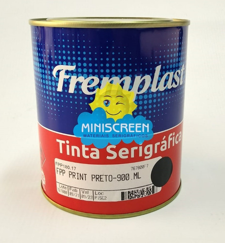 Tinta Para Copos Polipropileno (pp) Rígidos Fpp Print 900ml