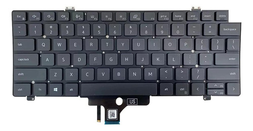 Lxddp Teclado Retroiluminado Para Dell Latitude 7420 7410