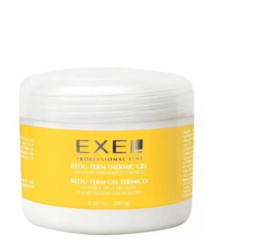 Gel Térmico Exel Para Control Aparencia De Celulitis 240 Gr