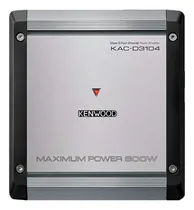 Comprar Kenwood Kac-d3104 Amplificador De 4 Canales Clase D 600 W Max Con Amplificador De Graves