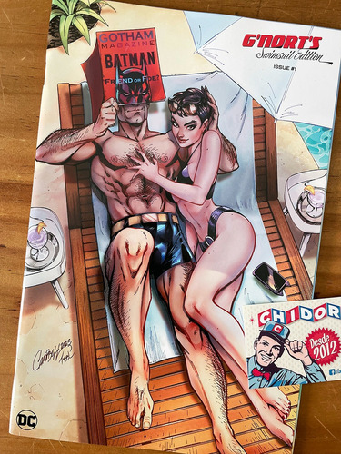 Comic - G'nort's Swimsuit #1 Sexy Batman Catwoman Campbell