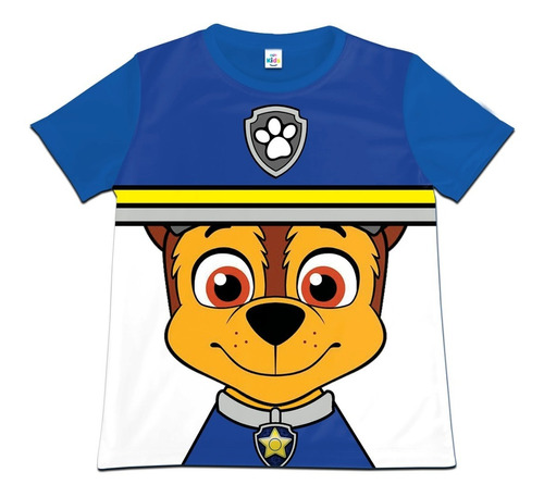 Franela Camisa Niño Paw Patrol Patrulla Canina En Poliester