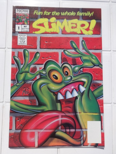 Hq Slimer Nº 1 Ghostbusters Caça-fantasmas Now Comics 1989 (Usado)