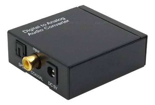 192 Khz De Audio Digital A Analógico Dac Spdif Óptico A L