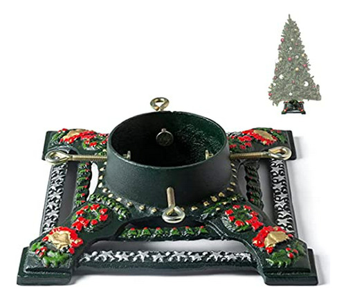 Soporte Árbol De Navidad Con Reservorio De Agua Compatible C