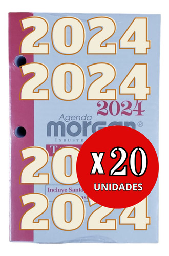 Taco Calendario Morgan 2021 X 20 Unidades