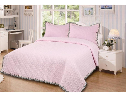 Quilt Bordado Cubrecamas 2 Plaza Reversibles |172