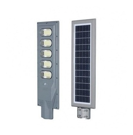 Lampara Alumbrado Publico 150w Con Panel Solar 160lm/w Vert