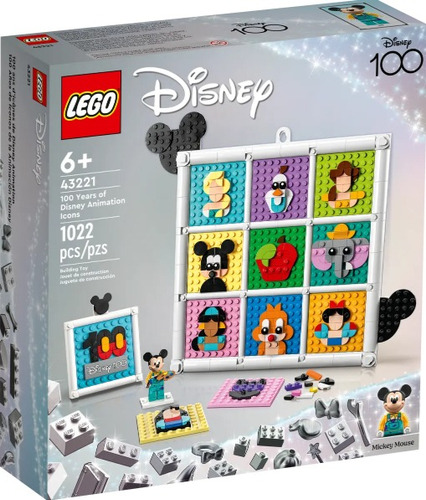 Lego 43221 100 Años De Iconos De La Animación Disney