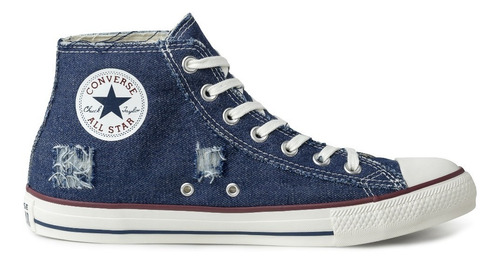 all star azul mercado livre